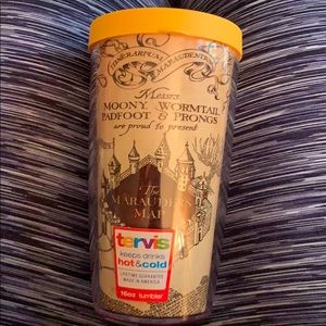 Marauders Map Harry Potter Tervis cup and lid!